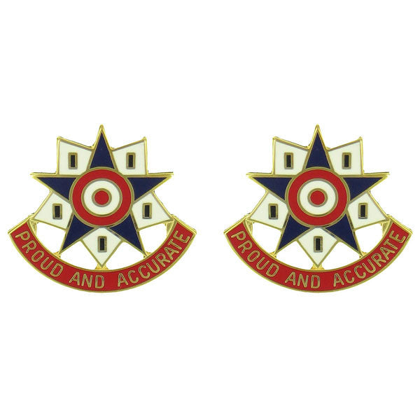 Army Crest: 376th Personnel Services Battalion - Proud and Accurate