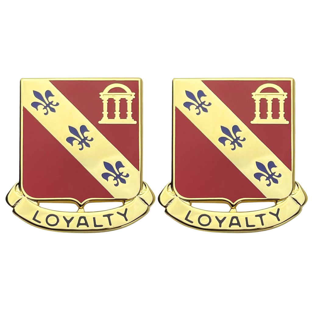 Army Crest: 319th Field Artillery Regiment: Loyalty