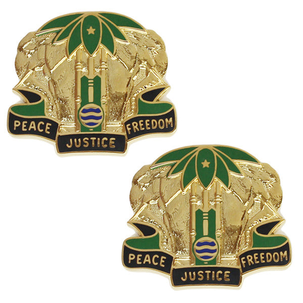 Army Crest: Military Police Battalion - Peace Justice Freedom