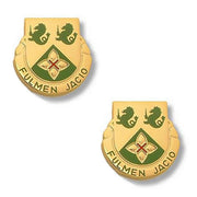 Army Crest: 185th Armor Battalion - Fulmen Jacio