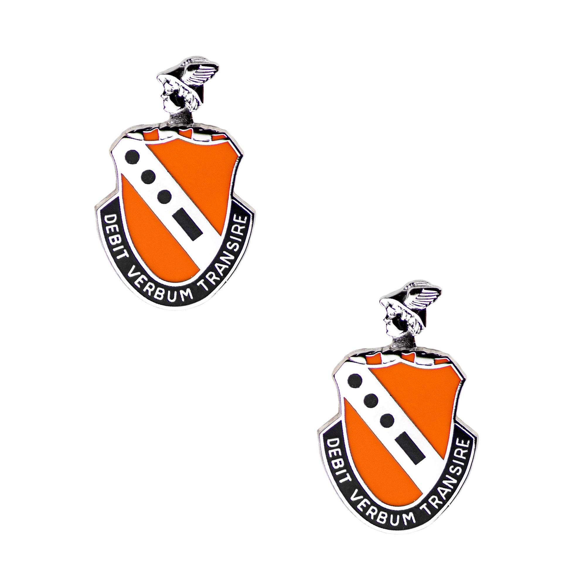 Army Crest: 56th Signal Battalion - Debit Verbum Transire