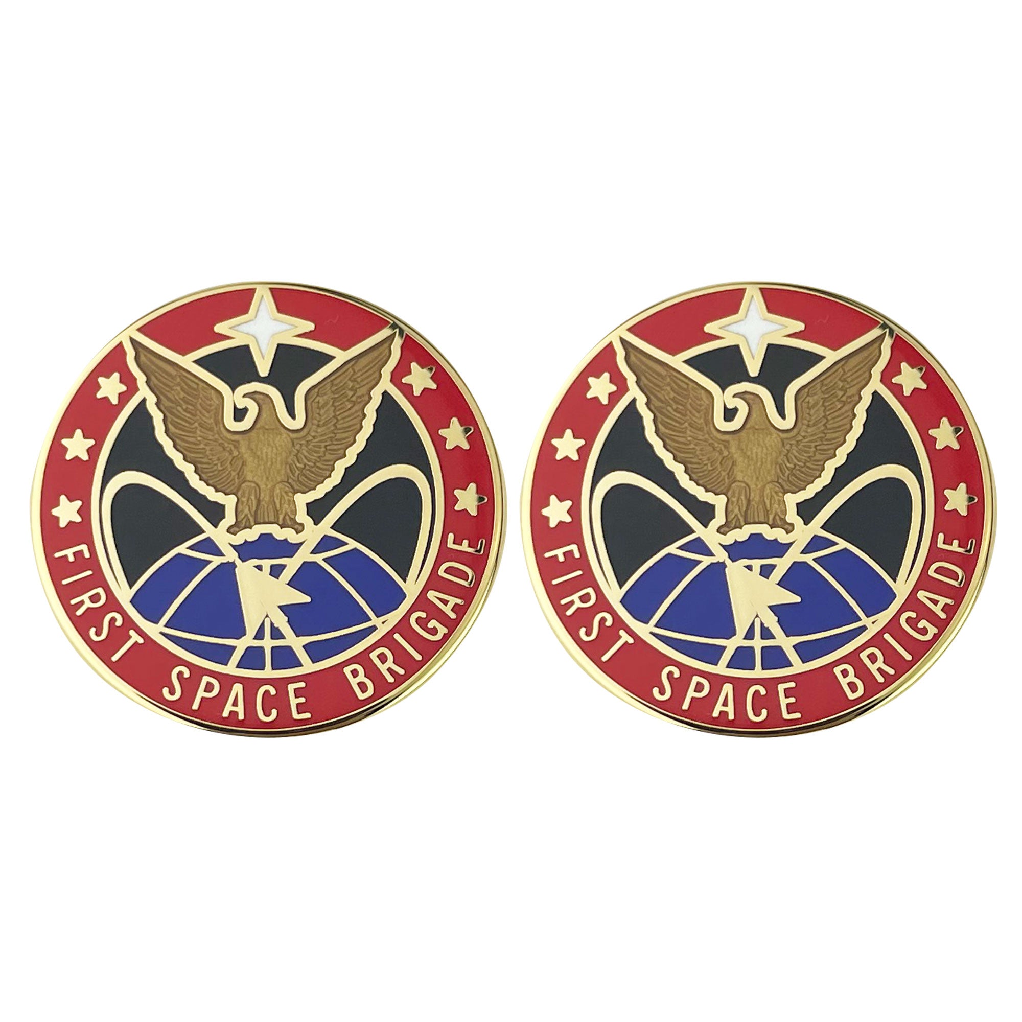 Army Crest: First Space Brigade - Motto: First Space Brigade
