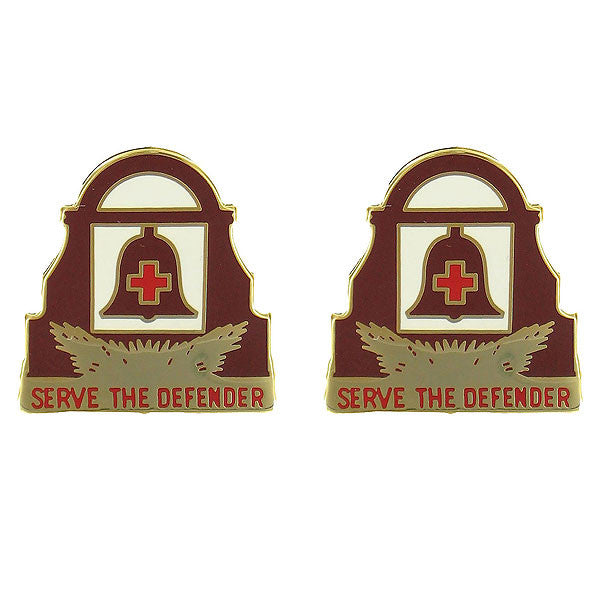 Army Crest: 349th General Hospital - Serve The Defender