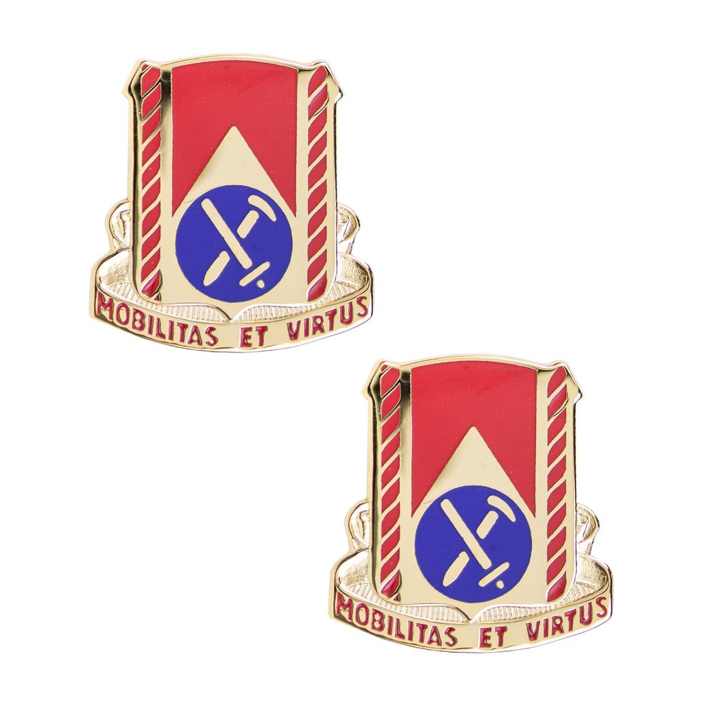 Army Crest: 710th Support Battalion - Mobilitas Et Virtus