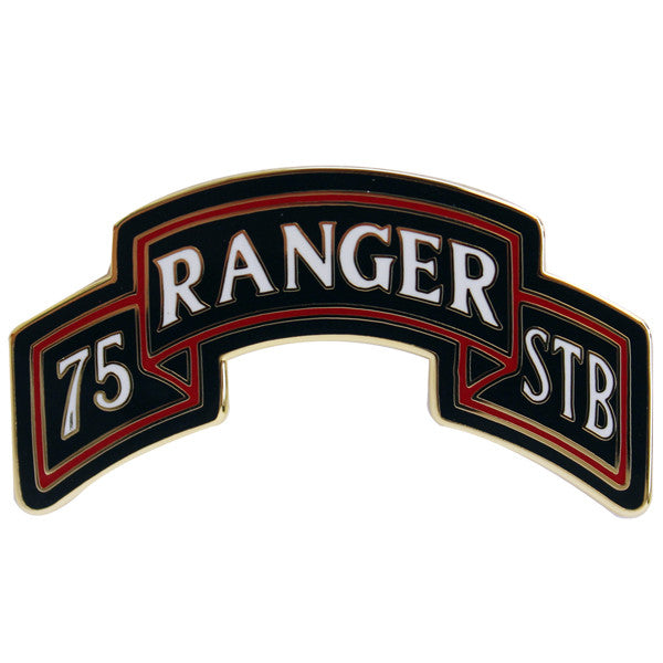 Army Combat Service Identification Badge (CSIB): 75th Ranger Special Troops Battalion Scroll