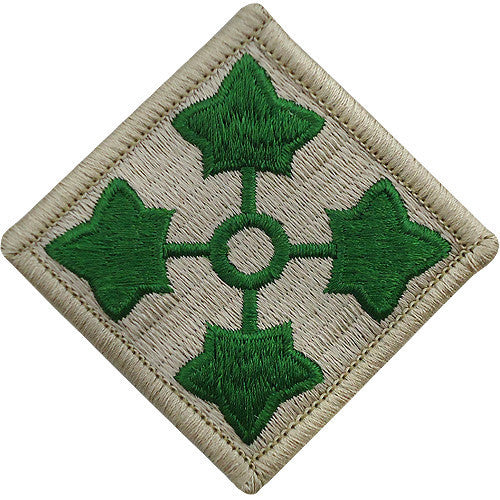 Army Patch: 4th Infantry Division - color