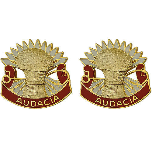 Army Crest: 4th Air Defense Artillery - Audacia