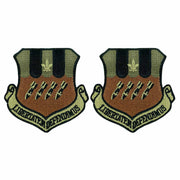 Air Force Patch: 2nd Bomb Wing - OCP with hook