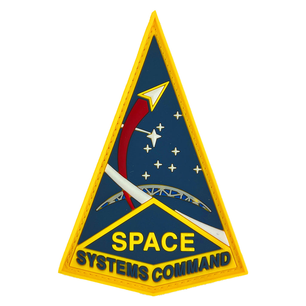 U.S. Space Force PVC Patch Space Systems Command with hook