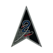U.S. Space Force PVC Patch Space Delta 2 with hook