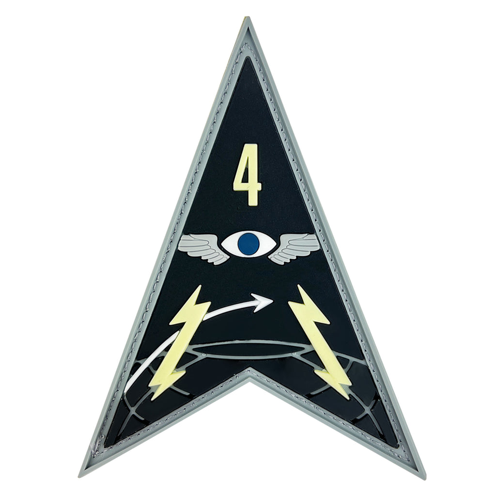 U.S. Space Force PVC Patch Space Delta 4 with hook – Vanguard Industries