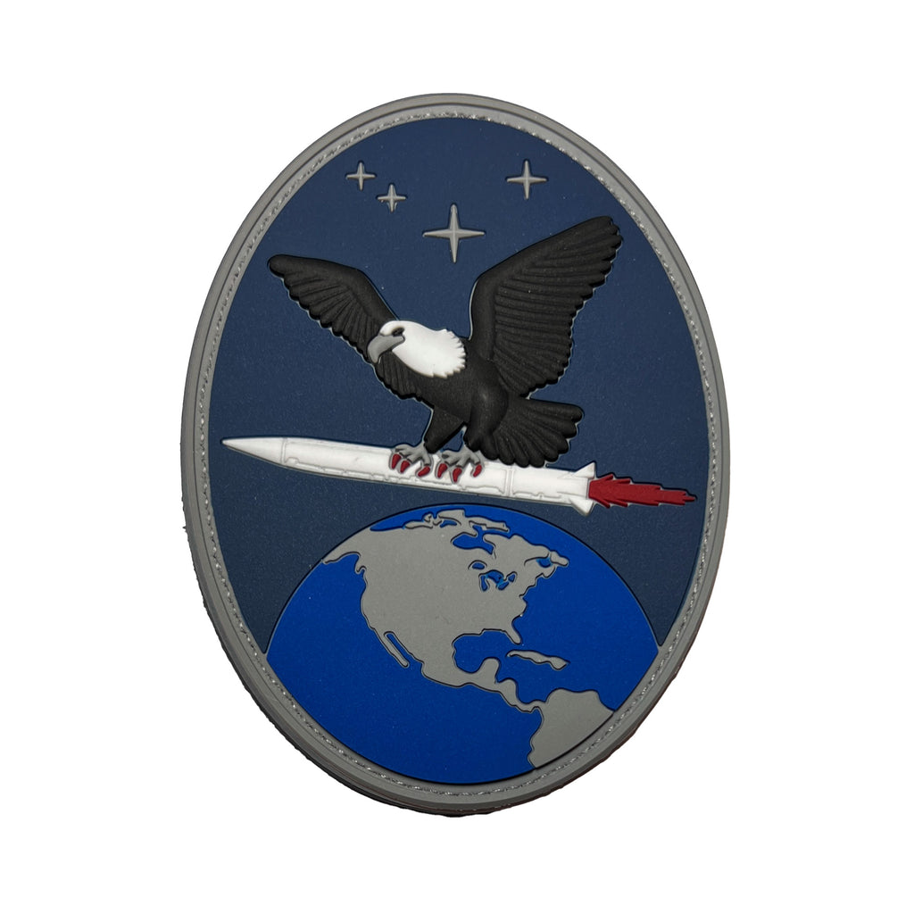 U.S. Space Force PVC Patch 2ND Space Warning Squadron with hook