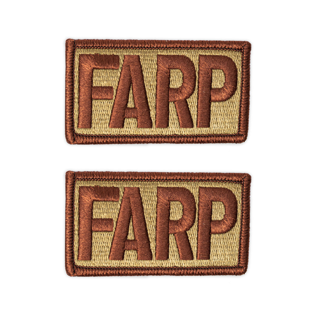Air Force Patch: FARP Letters - OCP with hook