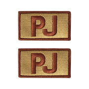 Air Force Patch: PJ Letters - OCP with hook