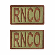 Air Force Patch: RNCO Letters - OCP with hook
