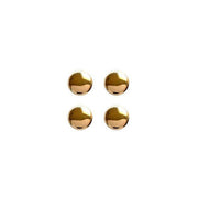 Army Shirt Studs: Gold Plated - set of 4