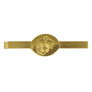 Marine Corps Tie Clasp: Enlisted - 24K Gold Plated