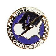 Navy Lapel Pin: Ombudsman