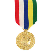 Full Size Medal: Inter American Defense Board - 24k Gold Plated