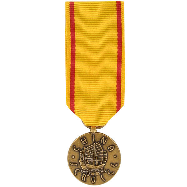 Miniature Medal: Navy China Service