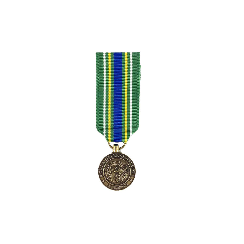 Miniature Medal: Korea Defense Service Medal