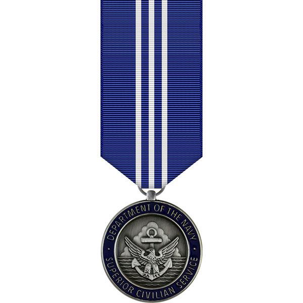 Miniature Medal: Navy Superior Civilian Service