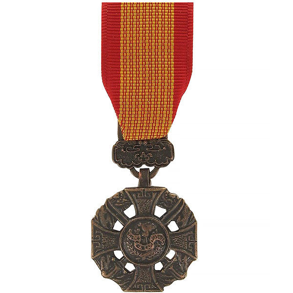 Miniature Medal: Vietnam Gallantry Cross Armed Forces No Attachment