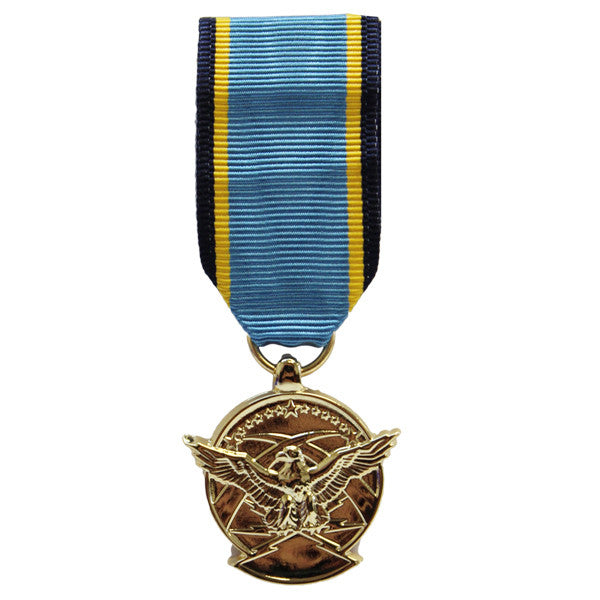 Miniature Medal: Air Force Aerial Achievement - 24k Gold Plated