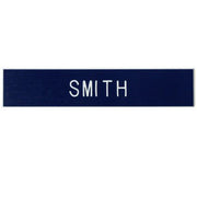 Air Force ROTC / JROTC Name Plate - White Letters on Blue