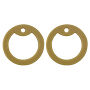 Identification Tag Rubber Rings - OD Brown