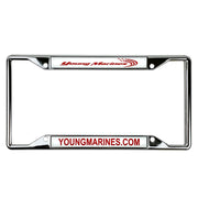 Young Marines License Plate Frame with Swoosh
