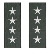 Navy Embroidered Rank: 4 Star: Admiral - flight suit