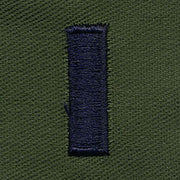 Air Force Embroidered Rank: First Lieutenant - subdued fatigue (NON-REFUNDABLE)