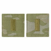 Army Embroidered OCP with Hook Rank Insignia: Second Lieutenant