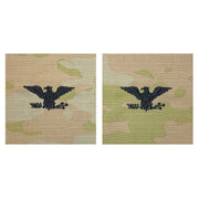 Army Embroidered OCP Sew on Rank Insignia: Colonel