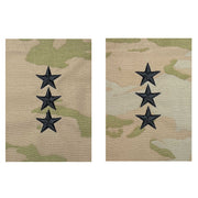 Army Embroidered OCP Sew on Rank Insignia: Lieutenant General