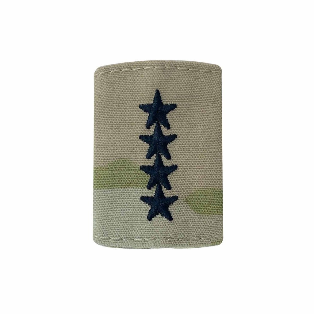 Army Gortex Rank: General (4-Star) - OCP jacket tab