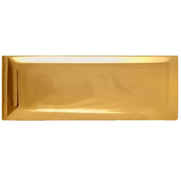 Army Cap Rank: Second Lieutenant - large, 22k gold plated