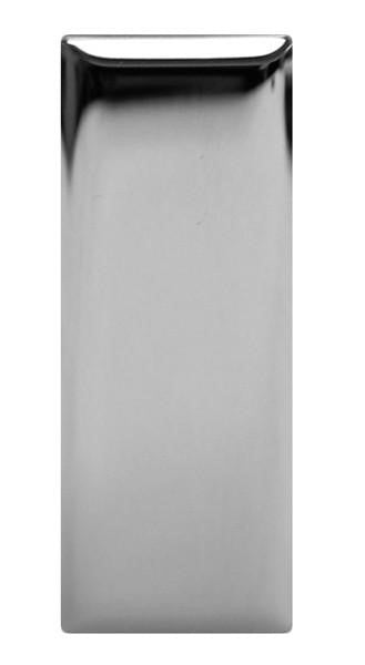 Army Cap Rank: First Lieutenant - large, silver plated