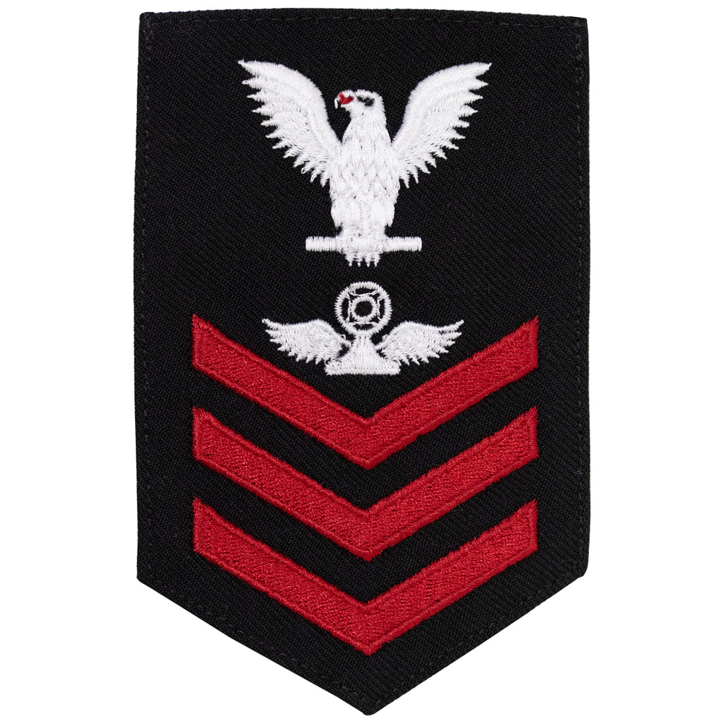 Navy E6 FEMALE Rating Badge: Air Traffic Controller - New Serge for Jumper