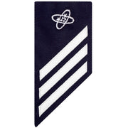 Coast Guard E3 Rating Badge: ELECTRONICS TECHNICIAN - BLUE