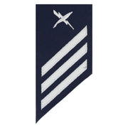 Coast Guard E3 Rating Badge: Intelligence Specialist - BLUE