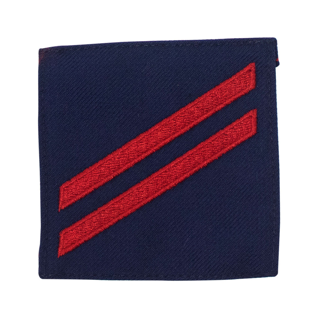 Coast Guard Ratting Badge: Group Rate E2 Fireman - blue serge
