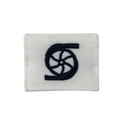 Navy Rating Badge: Striker Mark for GS Gas Turbine - white CNT for dress uniforms