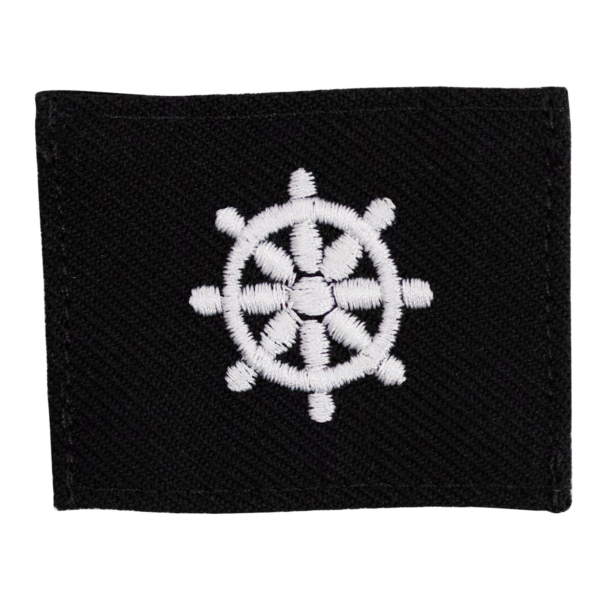 Navy Rating Badge: Striker Mark for QM Quartermaster - Serge for dress blue uniform