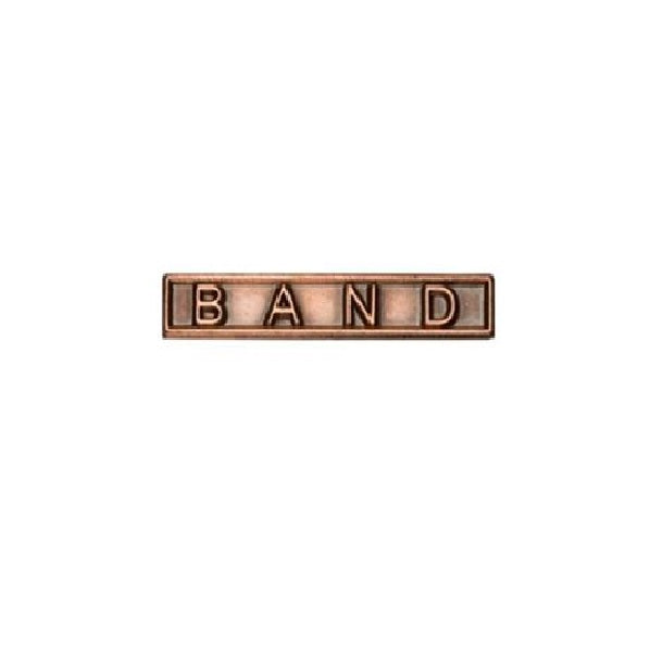 Ribbon Attachments: Band Bar - bronze