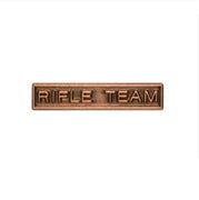 Ribbon Attachment: Rifle Team - Bronze