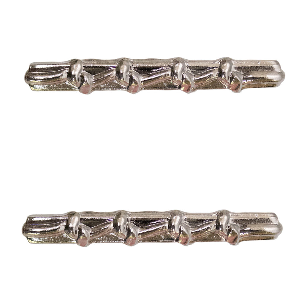 Army Ribbon Attachments: Good Conduct - 4 knot, silver oxidize