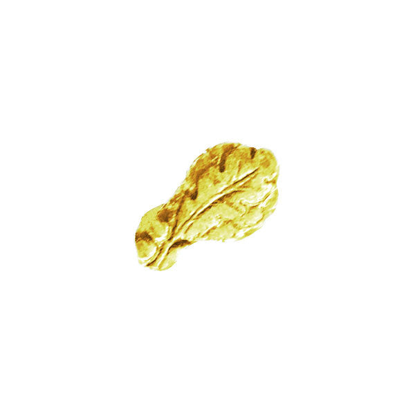 Ribbon Attachments: Oak Leaf Cluster - gold