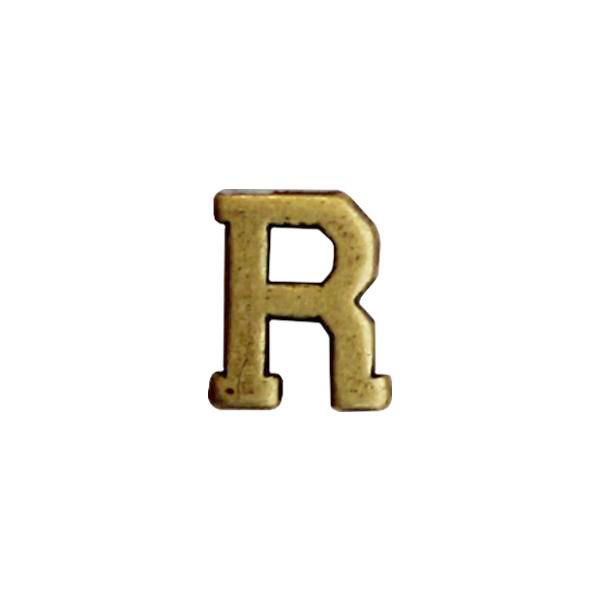 Letter R Word Ribbon Letter R Attachment for Ribbon and Full Size Medal 1/4